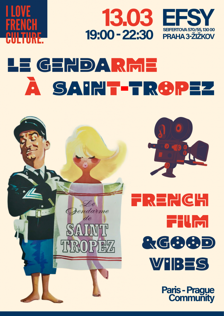 Le Gendarme à St-Tropez - Projection Film à Prague